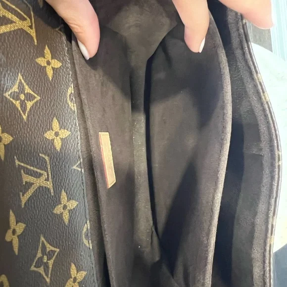 Louis Vuitton Pochette Métis Shoulder Bag Brown Canvas, * AUTHENTIC * - Picture 9 of 12